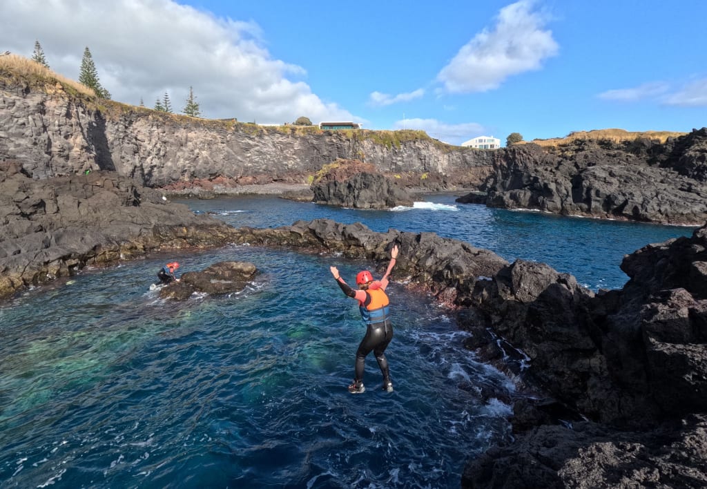 Coasteering à São Miguel