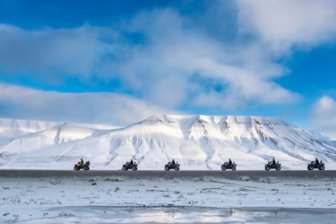 Quad Biking Adventure and Husky Kennel Visit from Longyearbyen in Svalbard