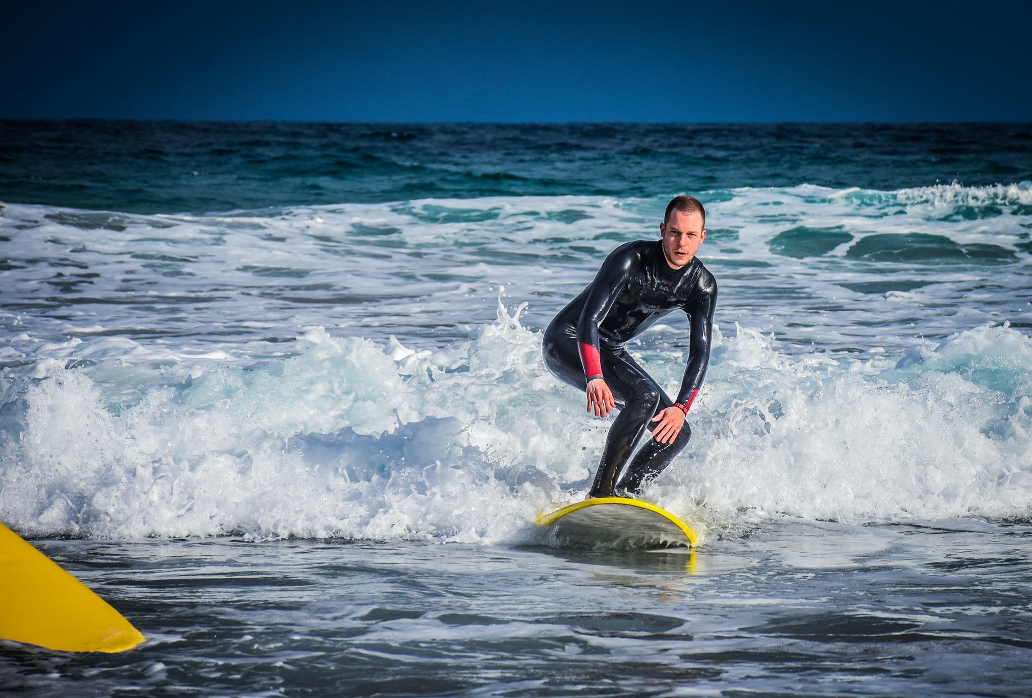 Surfing lessons in the south of Fuerteventura, Costa Calma