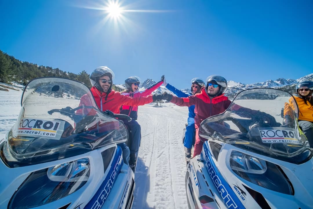 Schneemobilfahren in Andorra