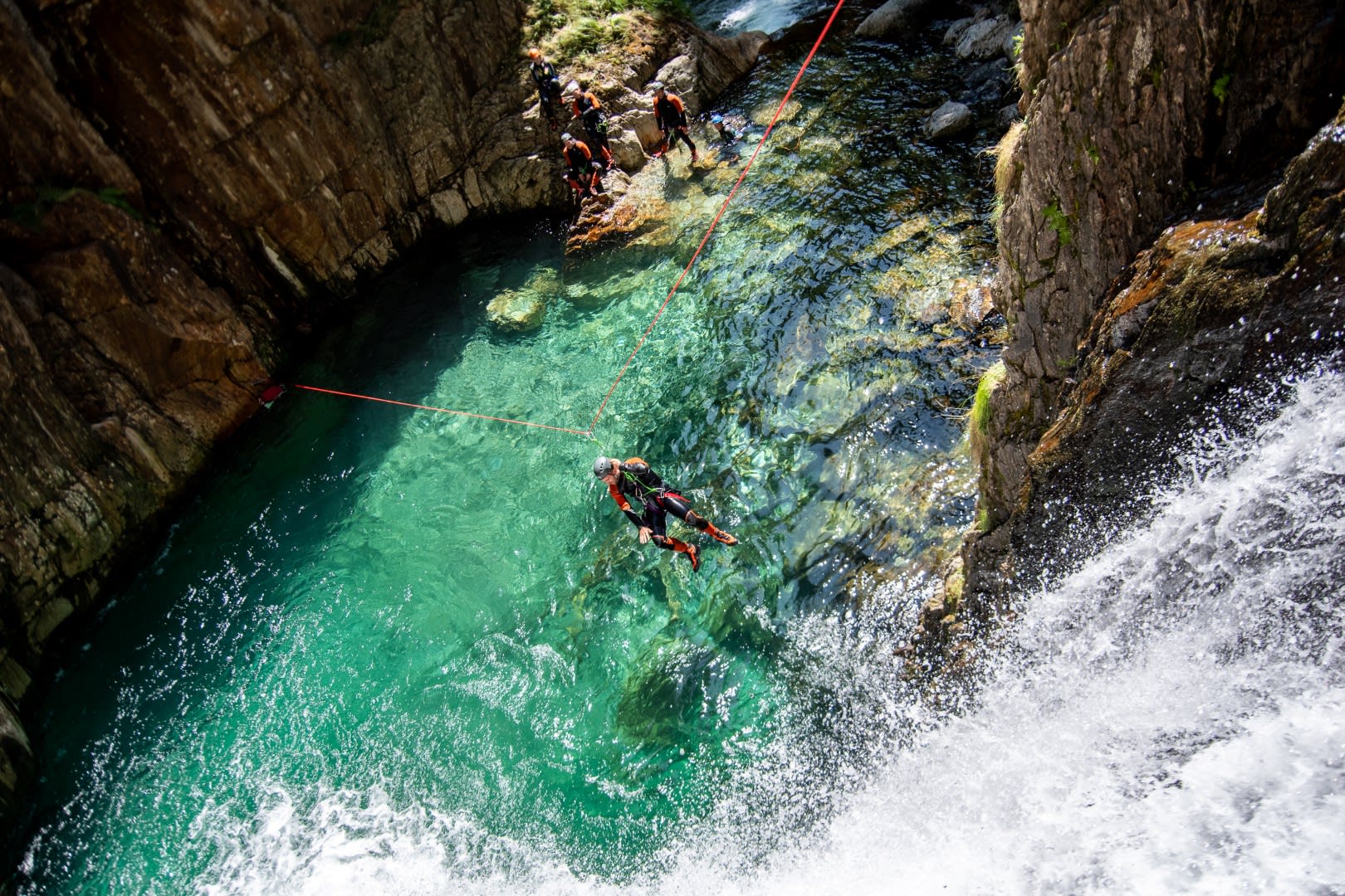 Canyon in Ariege 