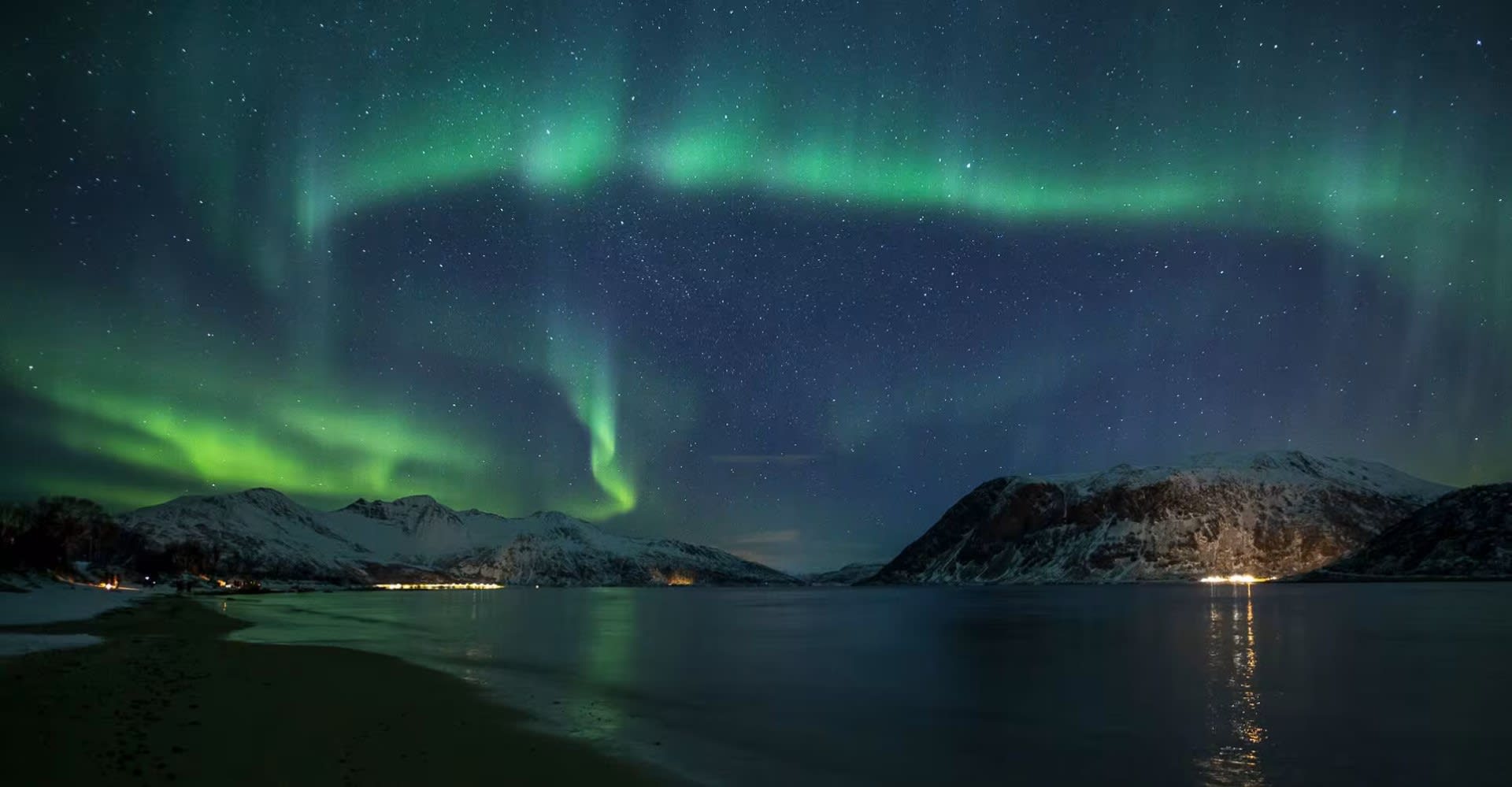 Nordlicht-Aktivitäten in Tromsø