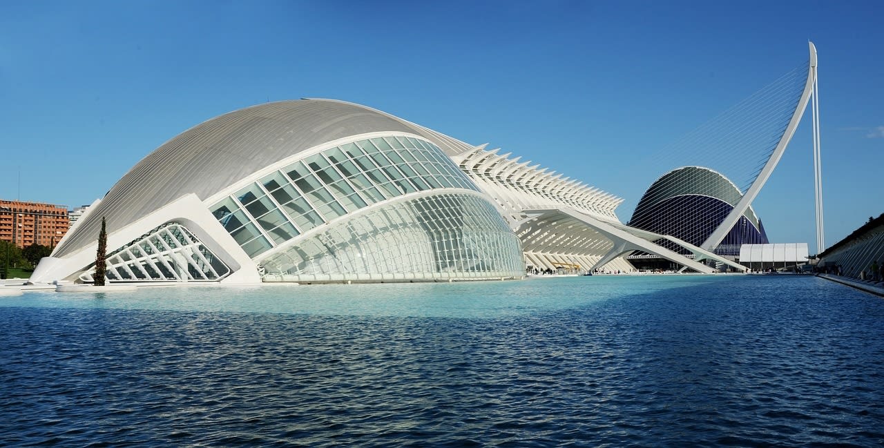 Stadt der Künste und der Wissenschaft in Valencia, Spanien