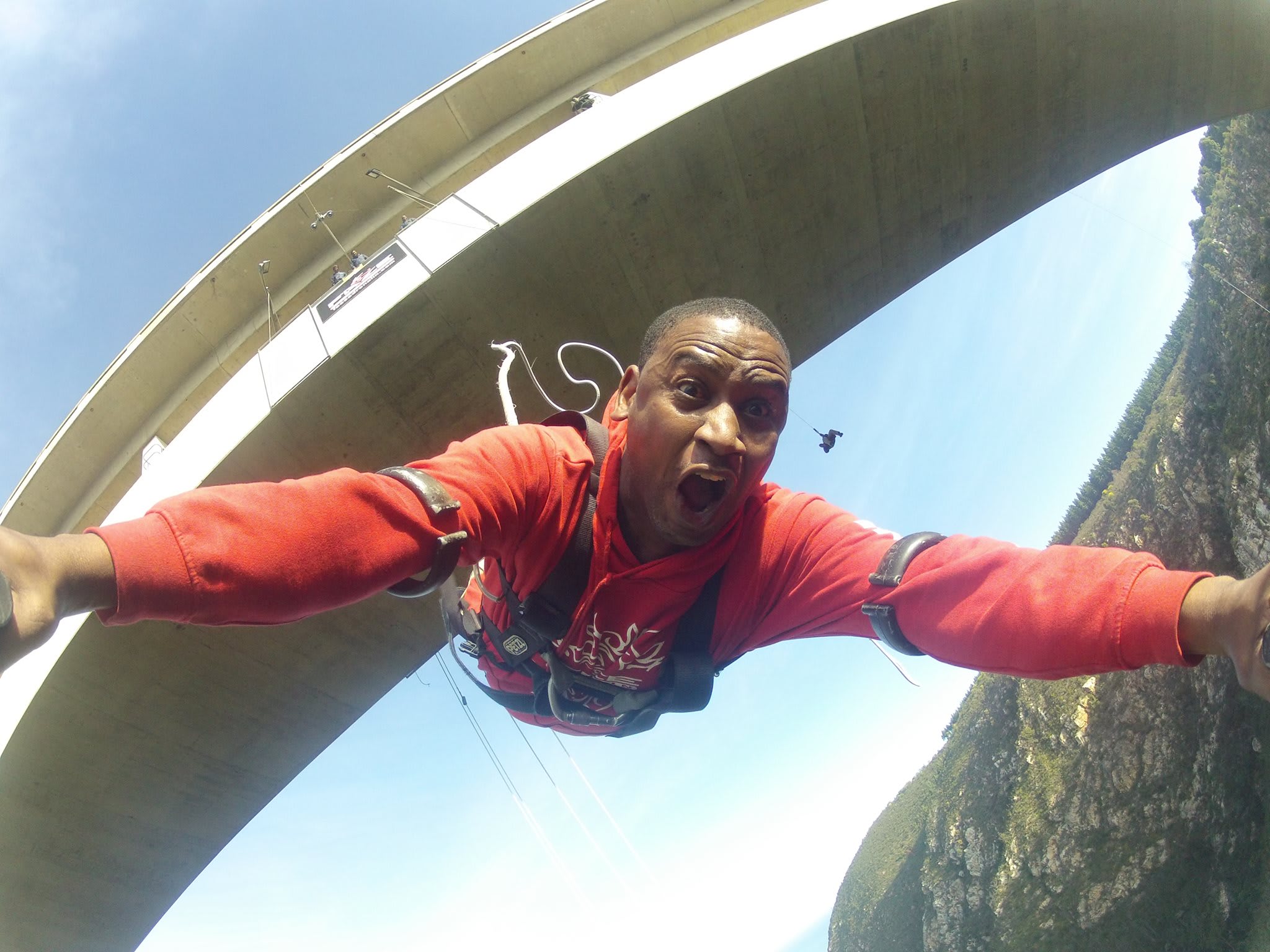 Bloukrans-Brücke in Südafrika