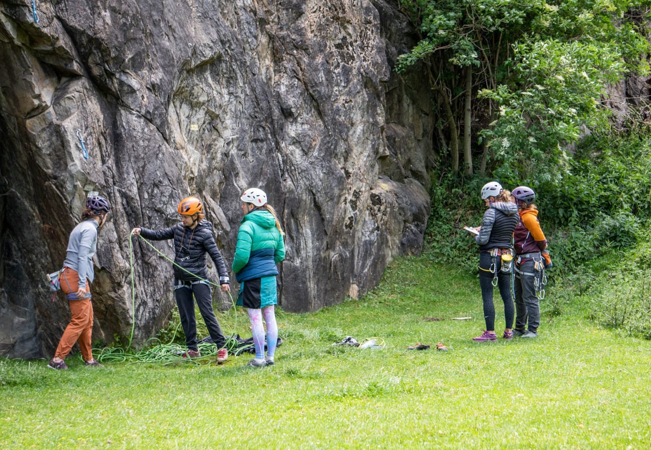 Rock Climbing Initiation in Ötztal, Austria