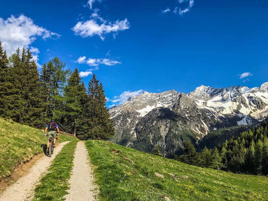 E-Moutain biking in Val di Sole