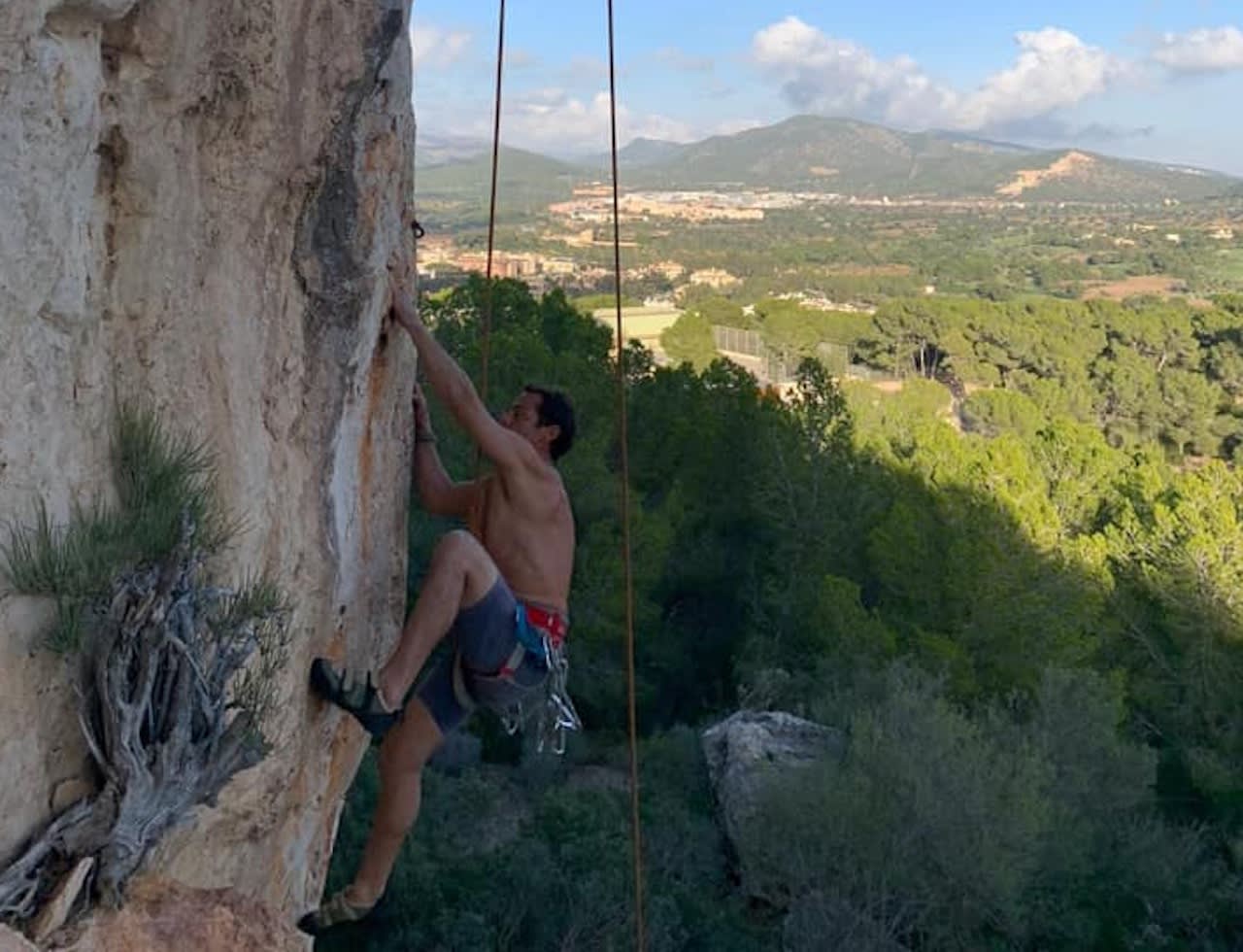 Climbing in Palma