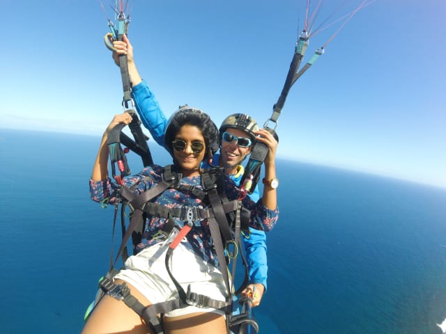 Vol en parapente au‑dessus du lagon de Saint‑Leu (XL ~40 min)