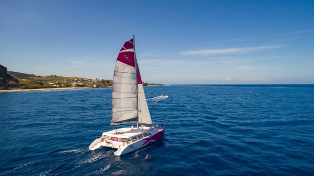 Balade en catamaran à La Réunion depuis Le Port