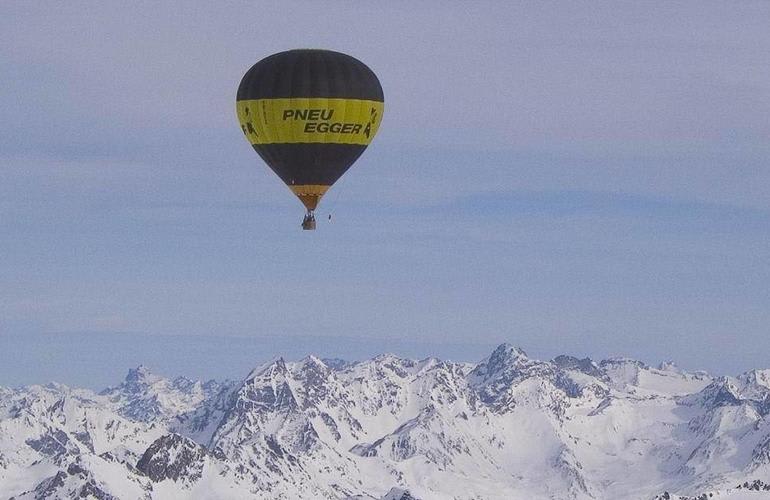 Interlaken Schweiz Heißluftballon