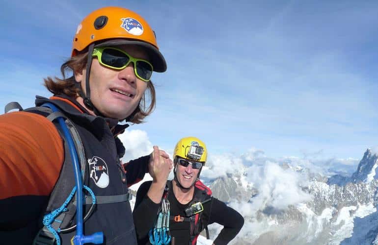 Initiation d'Alpinisme hivernal à Chamonix