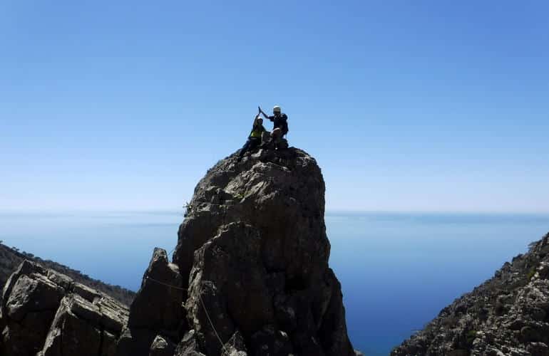 a ferrata-grece