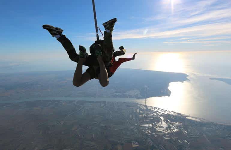 Saut en Parachute sur l'île d'Oléron