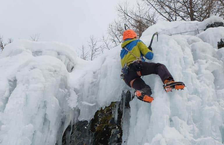 cascade de glace