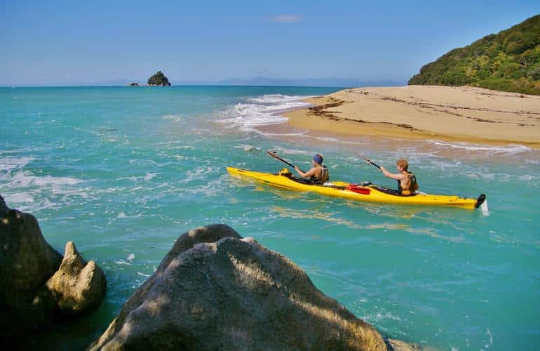 Kayak en Abel Tasman