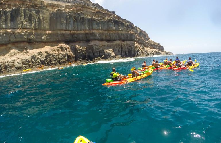 kayak de mar en canarias