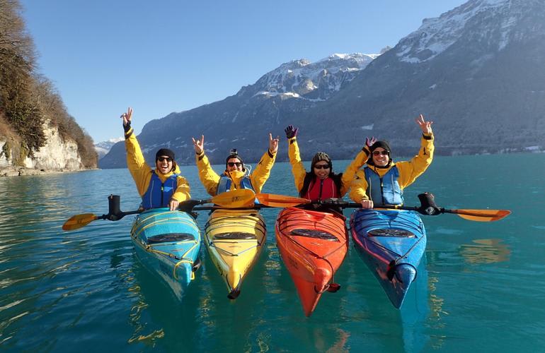 Kayak en Interlaken