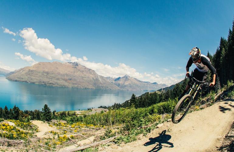 Descenso de Queenstown en bicicleta de montaña