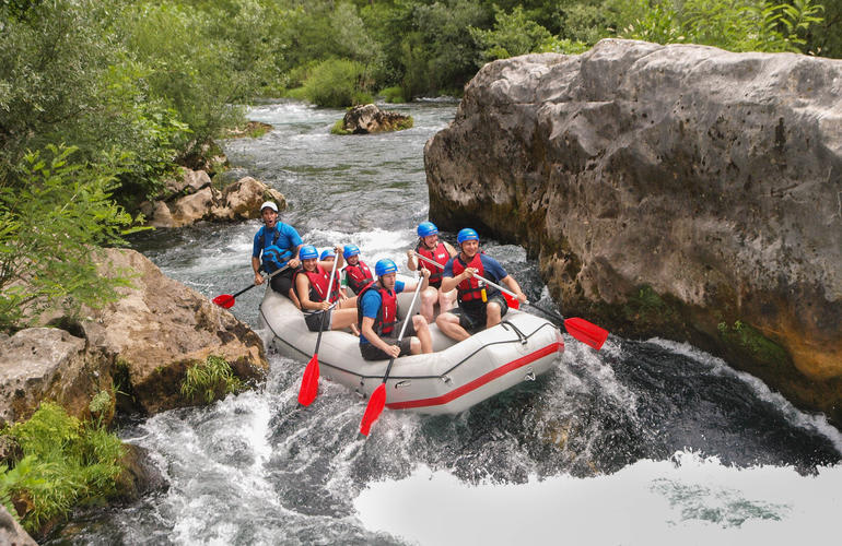 Rafting Destino Europa, Croacia