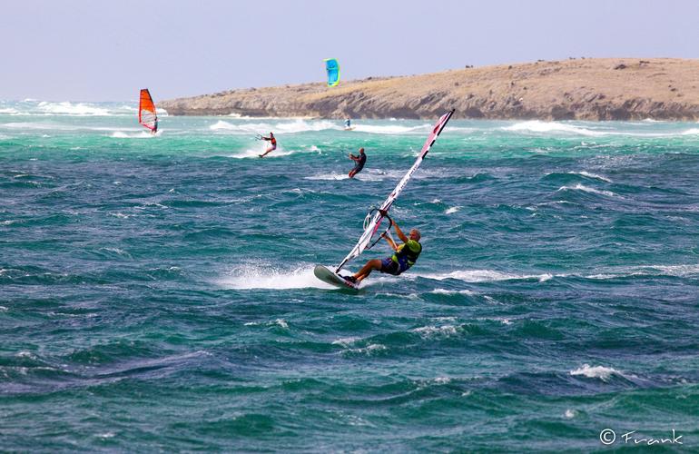 windsurfing