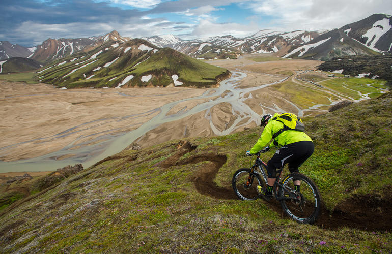 bicicleta de descenso 