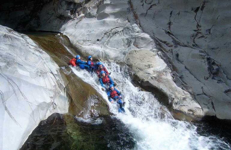 canyoning in Reunion island