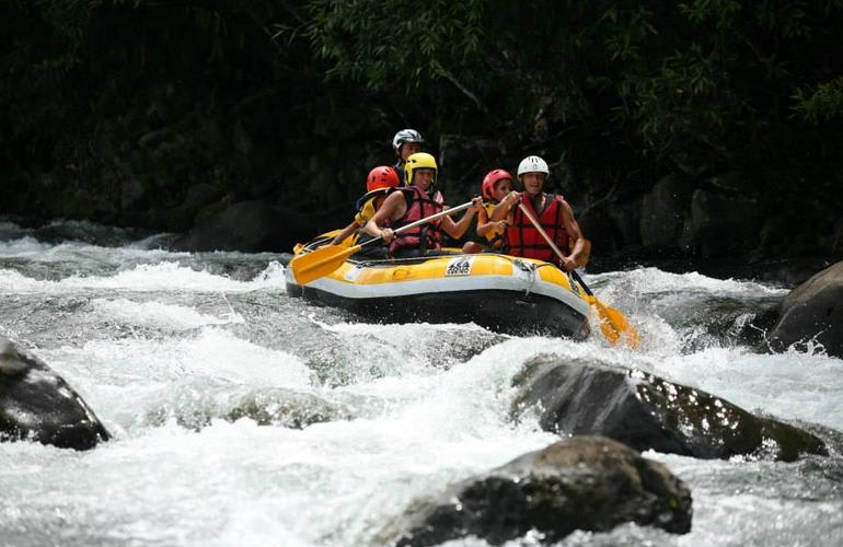 Rafting sur la rivière des Marsouins Ile de la Réunion