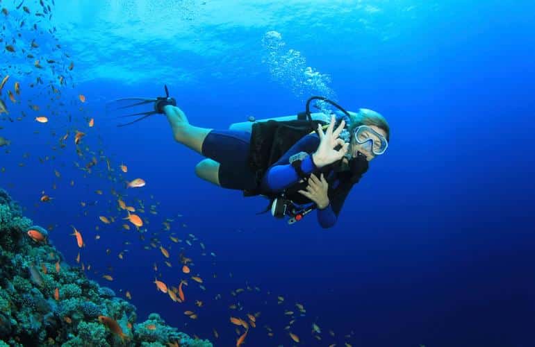 scubadiving in mauritius