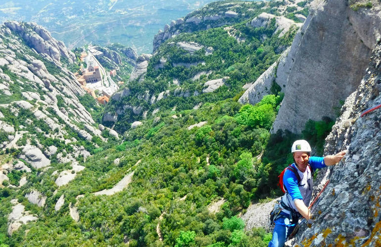 rock climbing