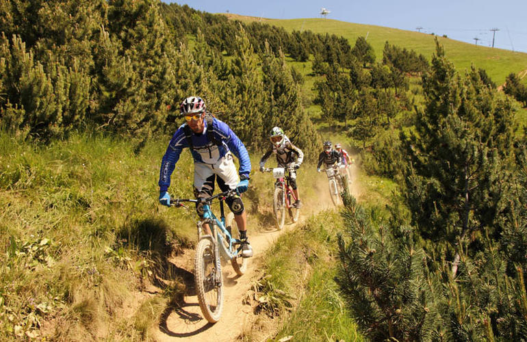 Mountainbike Abfahrt Morzine Avoriaz