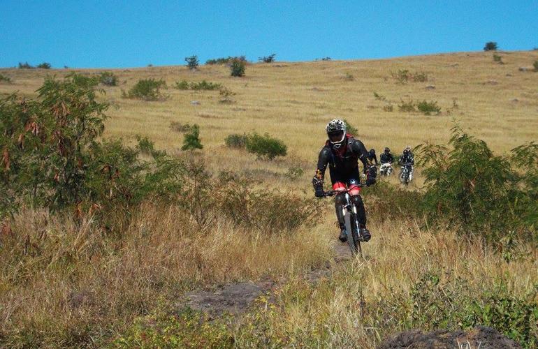 Mountainbike Abfahrt La Reunion