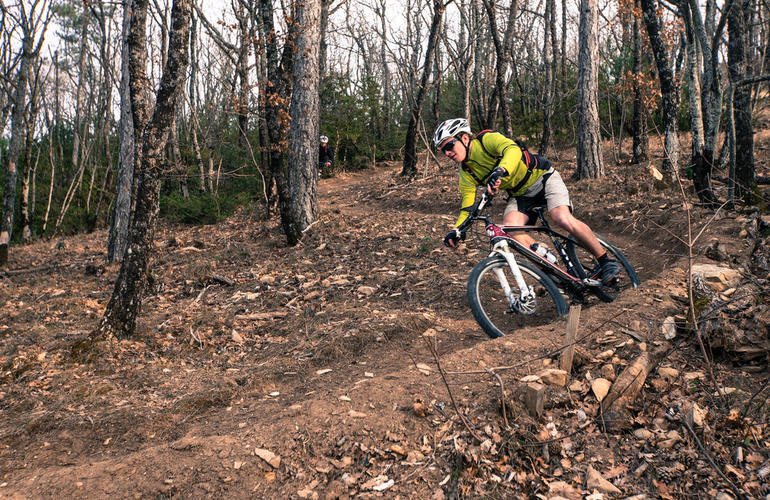 Mountainbike Abfahrt Mont Ventoux