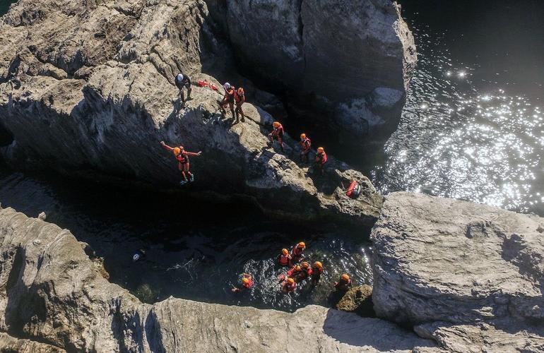 coasteering