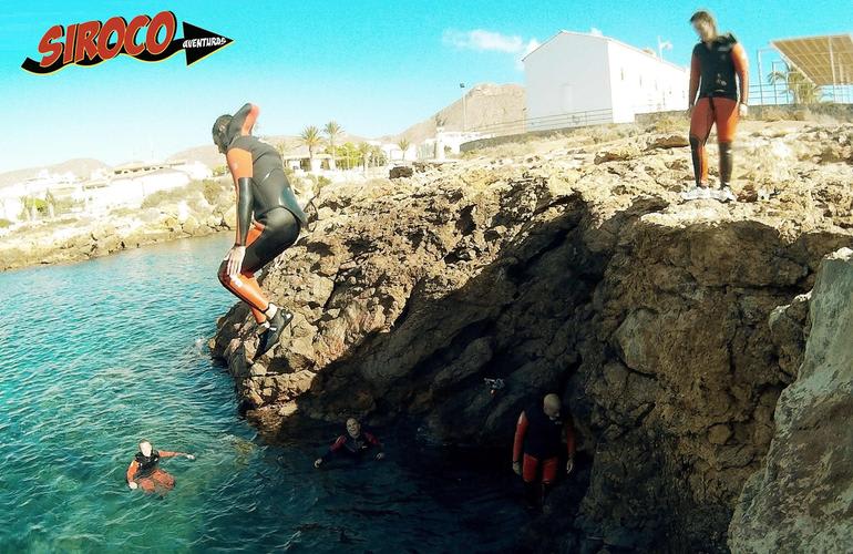 Coasteering in Murcia