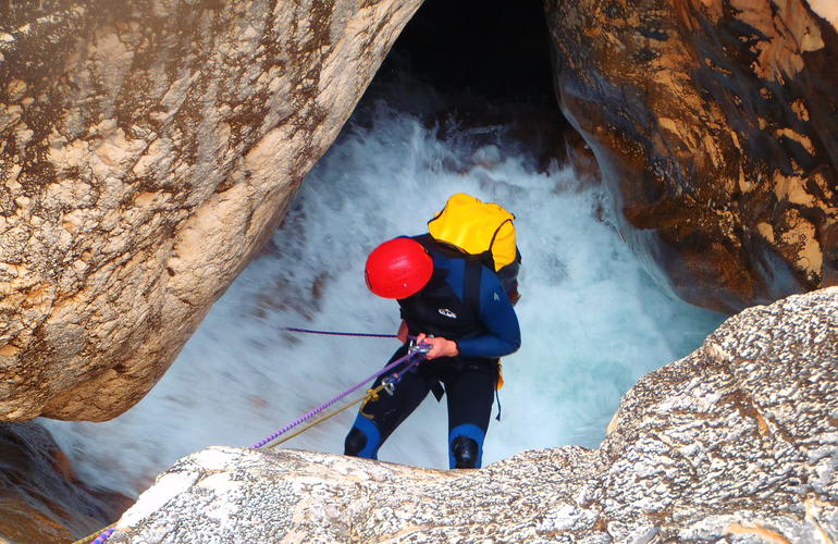 Descente en Canyoning au Parc Naturel de la Sierra de Guara