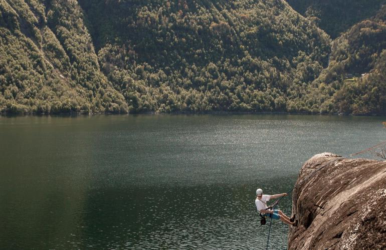 Climbing in Valldal