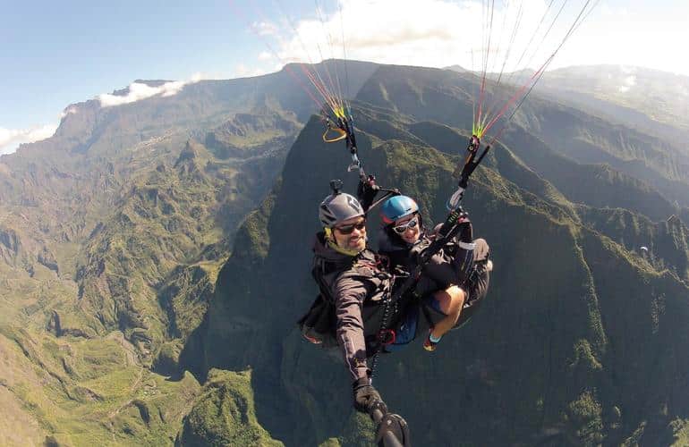 Vol en parapente sur le Dimitile