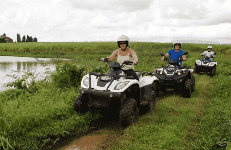 Quad-Tour auf Trois Îlets