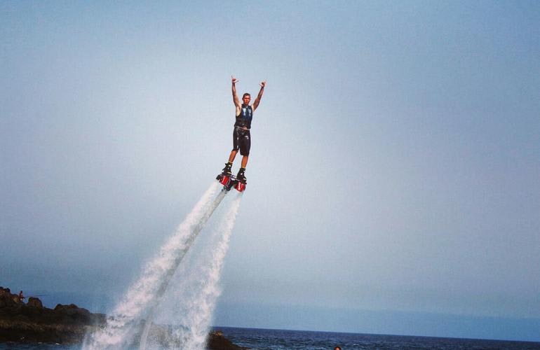 Flyboard auf Lanzarote