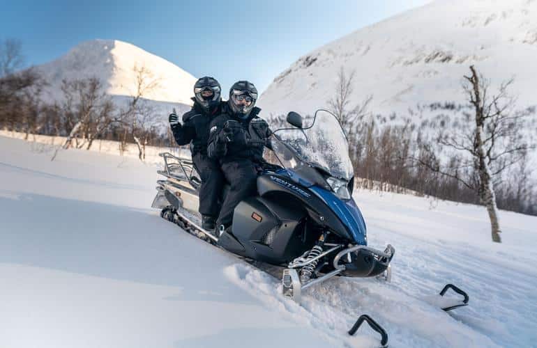 Schneemobilfahren in Tromsø