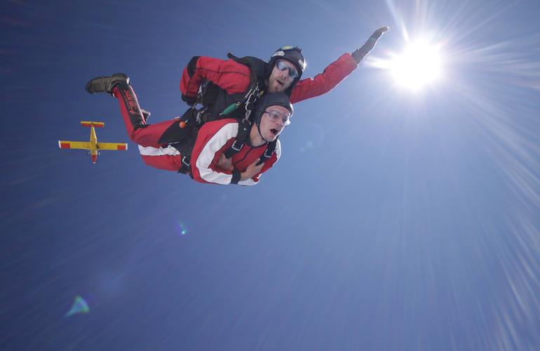 saut en parachute skydive Manawa