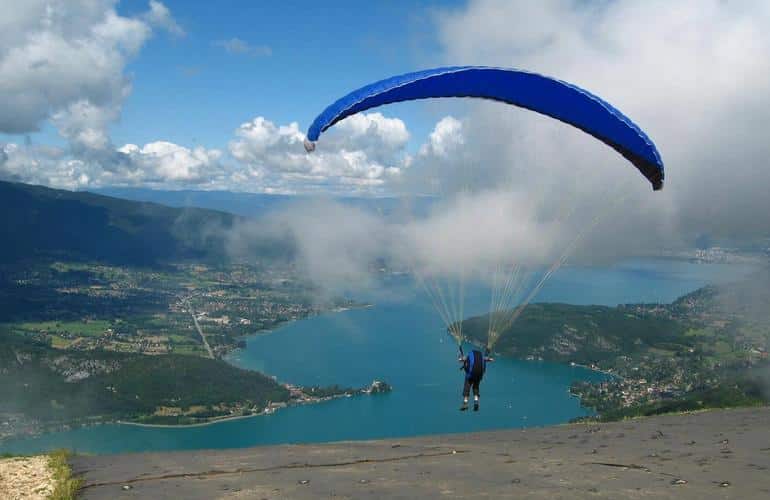 Gleitschirmfliegen als Geschenk