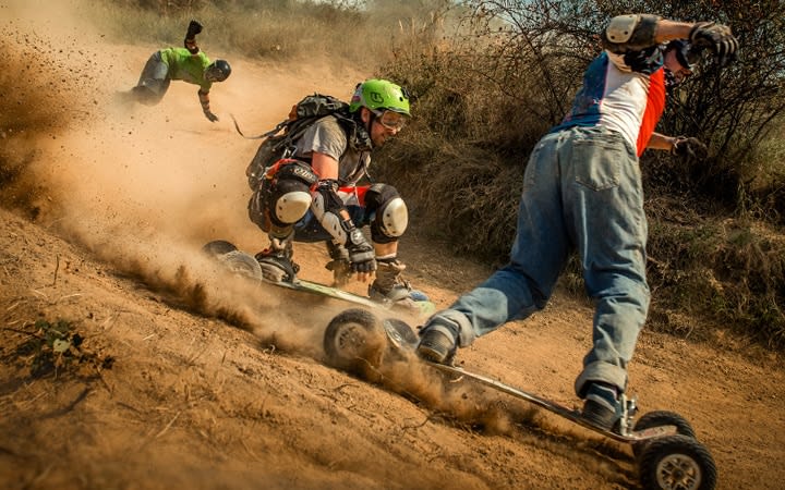 Mountainboarding activity