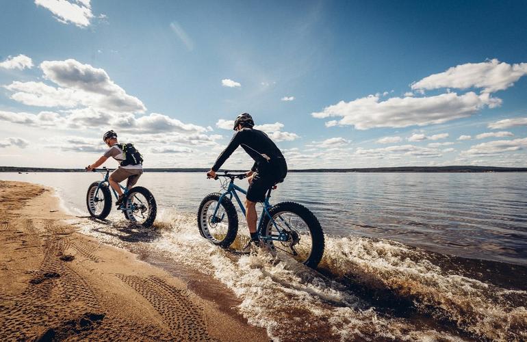 Tour en Fatbiking