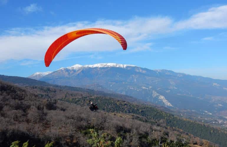 Paragliding Greece