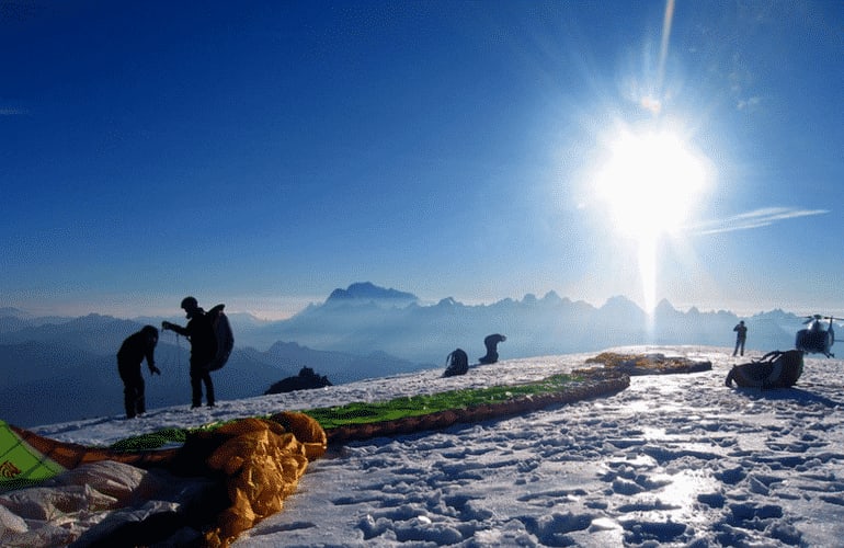 parapente en tandem