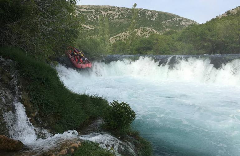 Chute d'eau de la rivière Zrmanja