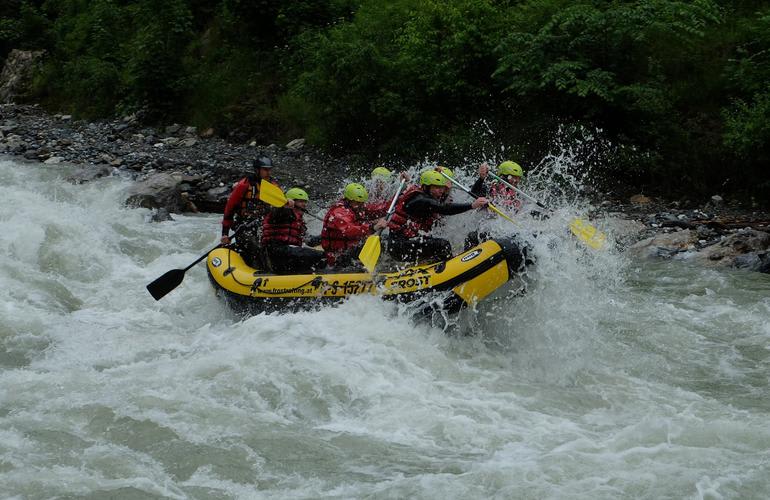 Rafting en el río Salzach