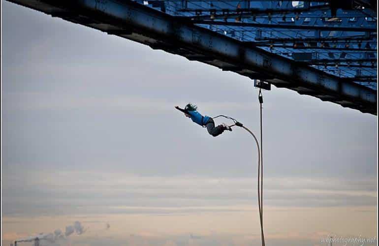 Puenting en el O2, en el corazón de Londres