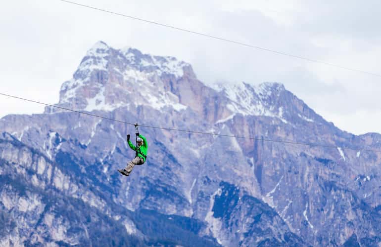 Attache de sécurité Tyrolienne ZIP LINE